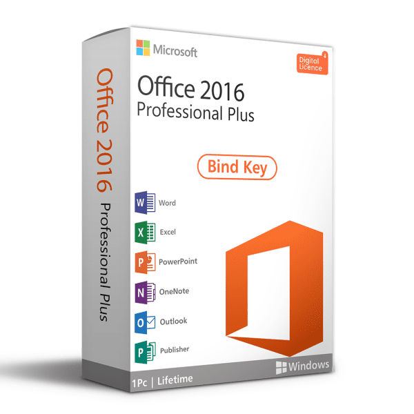 Office 2016 Professional Plus Bind Key For Windows -Fast email Delivery